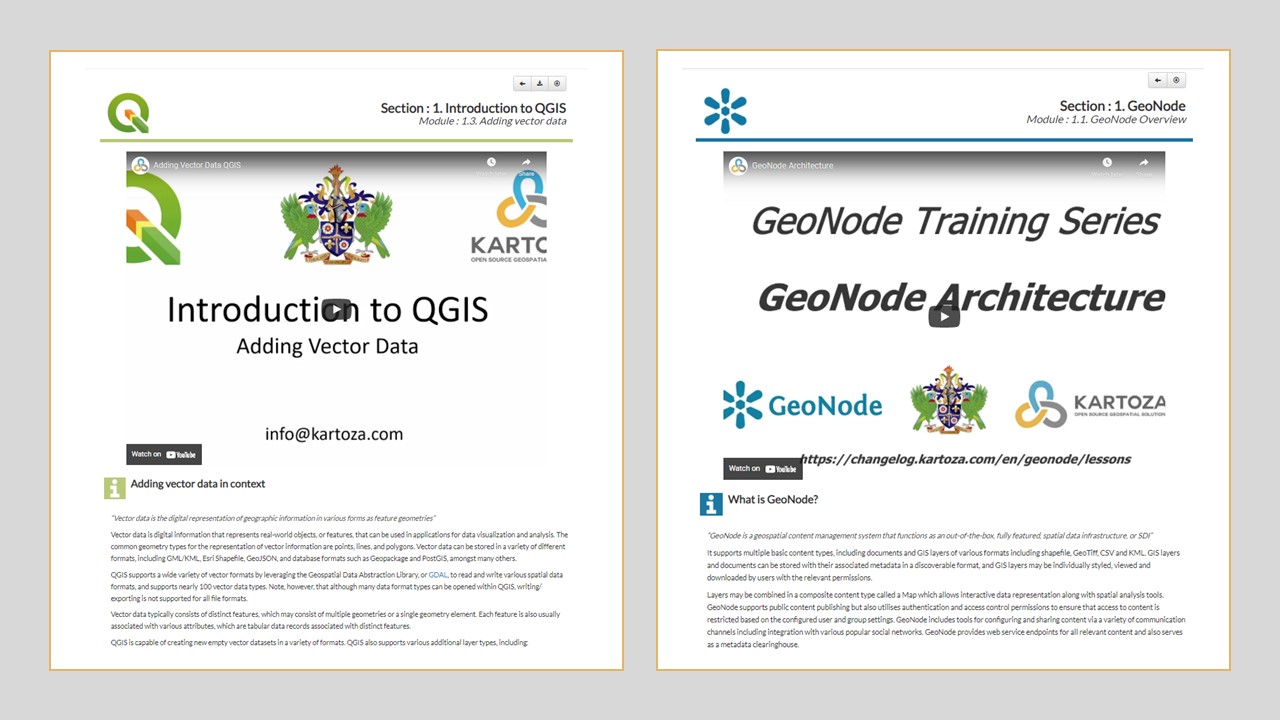 A Step Forward in Kartoza's QGIS and GeoNode Training