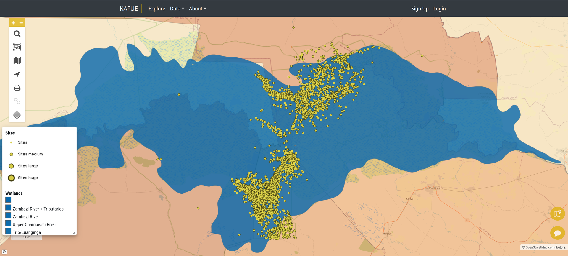 Kafue Flats Wetlands Information System